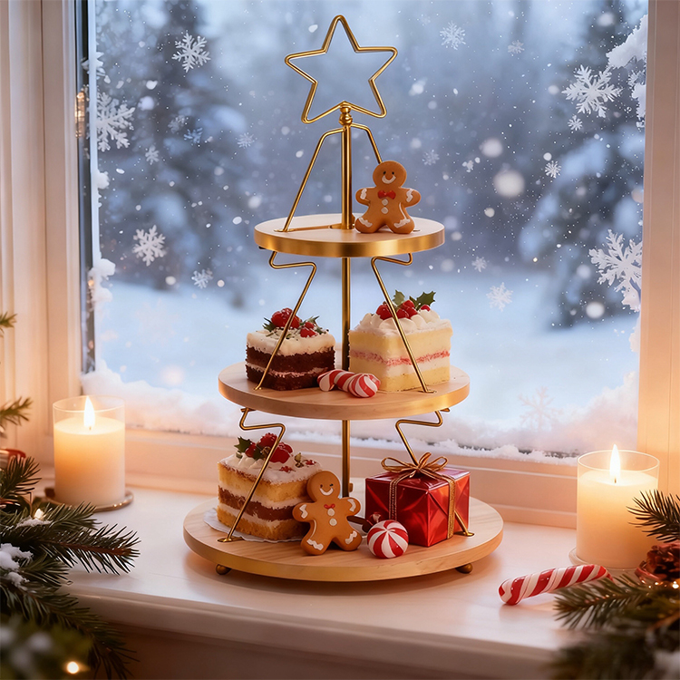 Cupcake Stand Tier - DaS Light Luxury Premium Three Tiers
