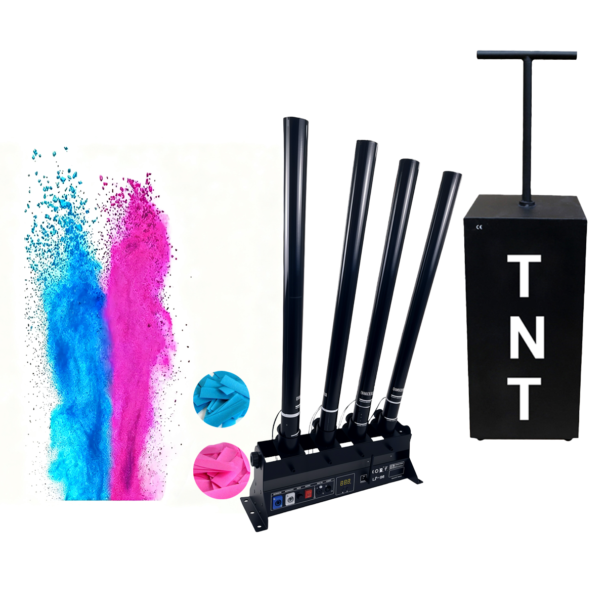 Electric Gender Reveal Smoke B - Confetti Cannon Tube incelemesi ve fiyatı
