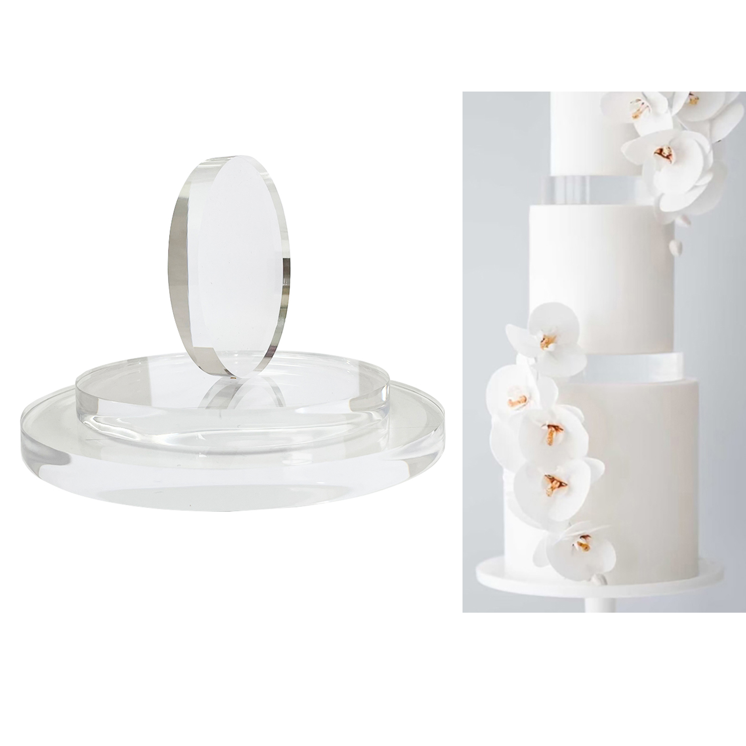 Ultra Polished Clear Acrylic C - Cotton Candy Cone incelemesi ve fiyatı