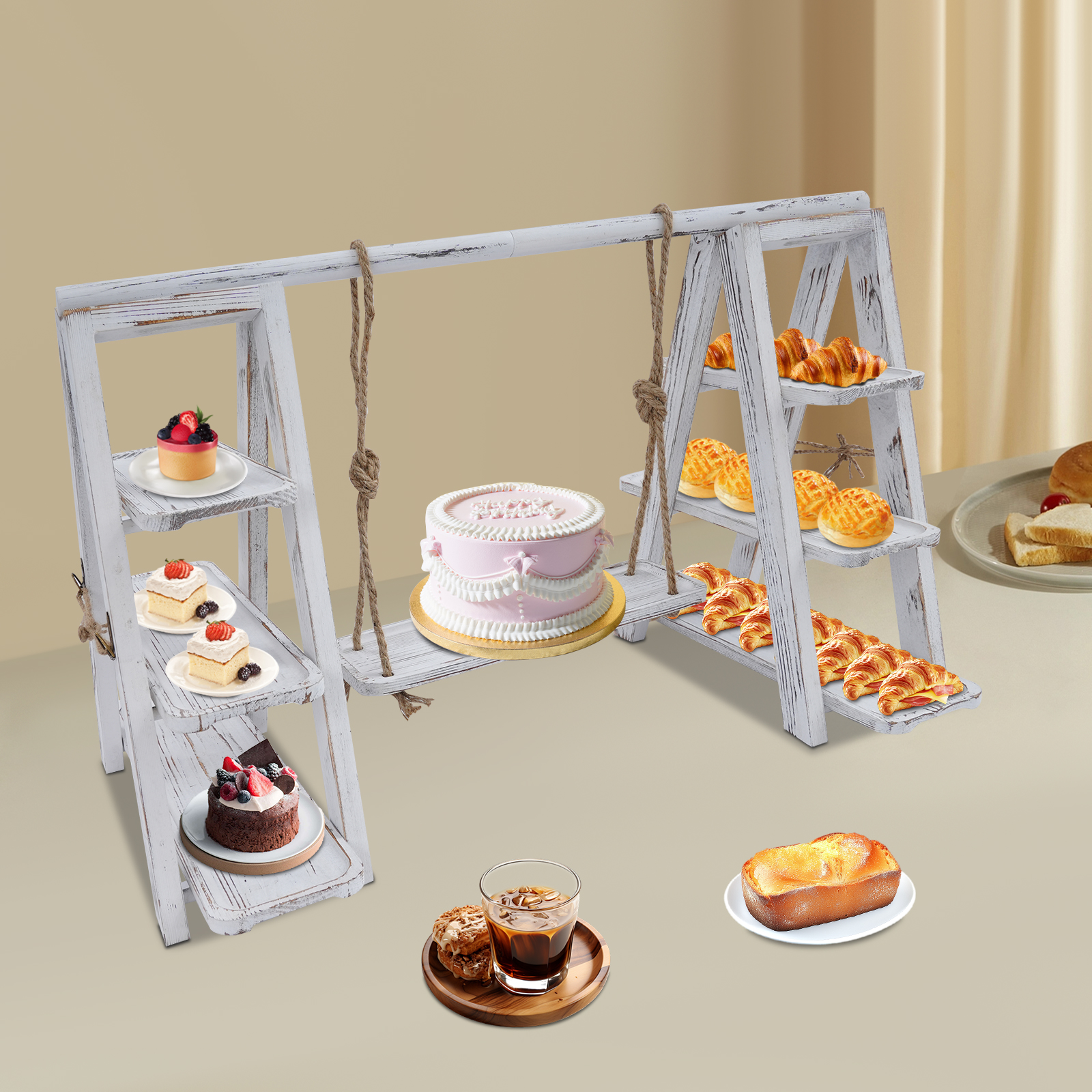 3-Tier A-Shape Cupcake Stand W - Cupcake Stand Tier incelemesi ve fiyatı
