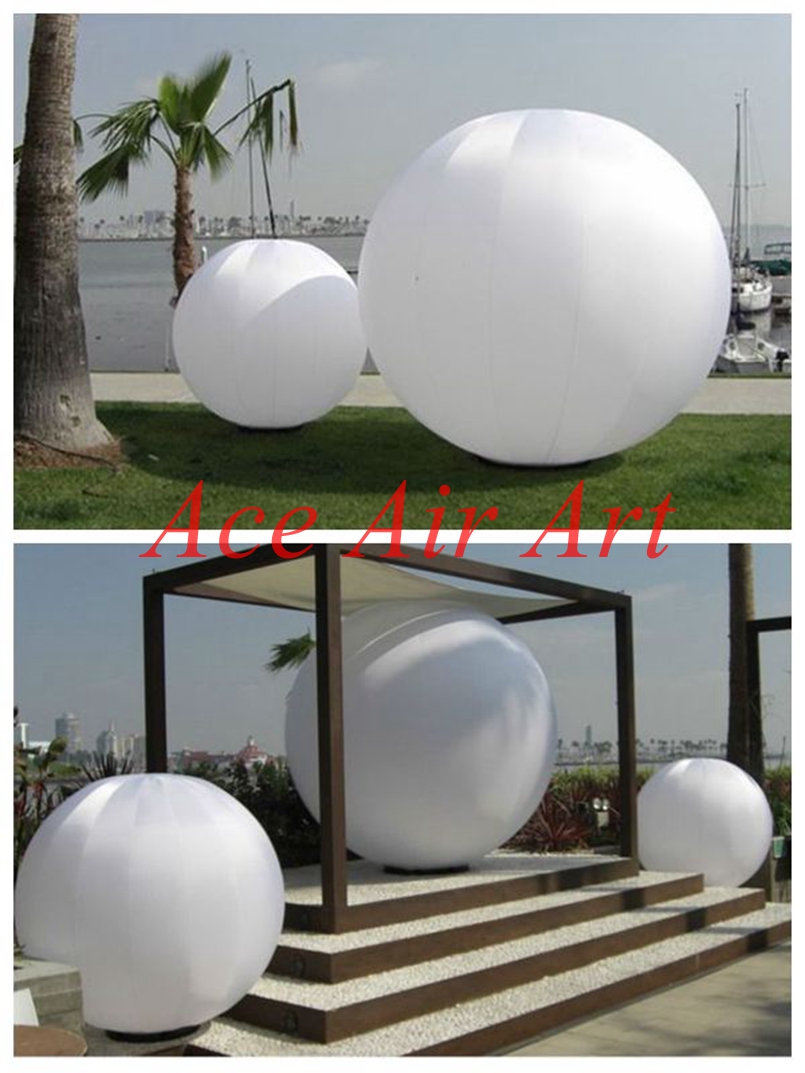 Inflatable White Round Ball, P - Party Event Supplier incelemesi ve fiyatı