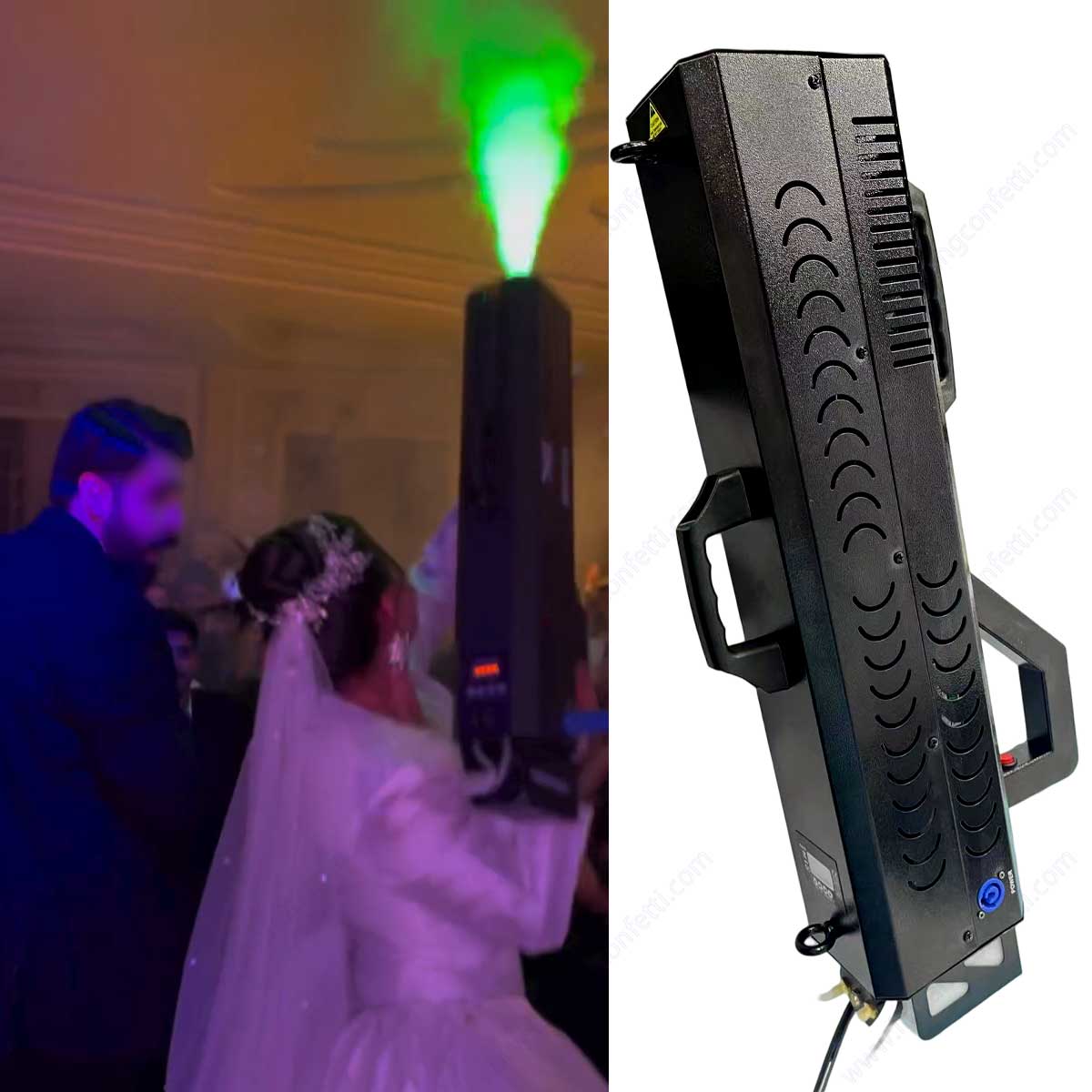 Fog Gun Machine Spray Portable - Confetti Cannon Tube incelemesi ve fiyatı