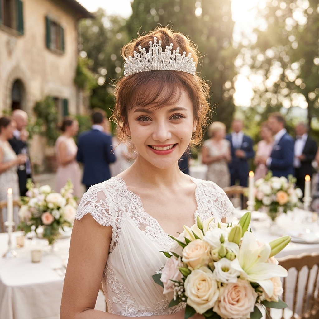 Bridal Pearl Crown Headpiece E - Event & Party Supply incelemesi ve fiyatı