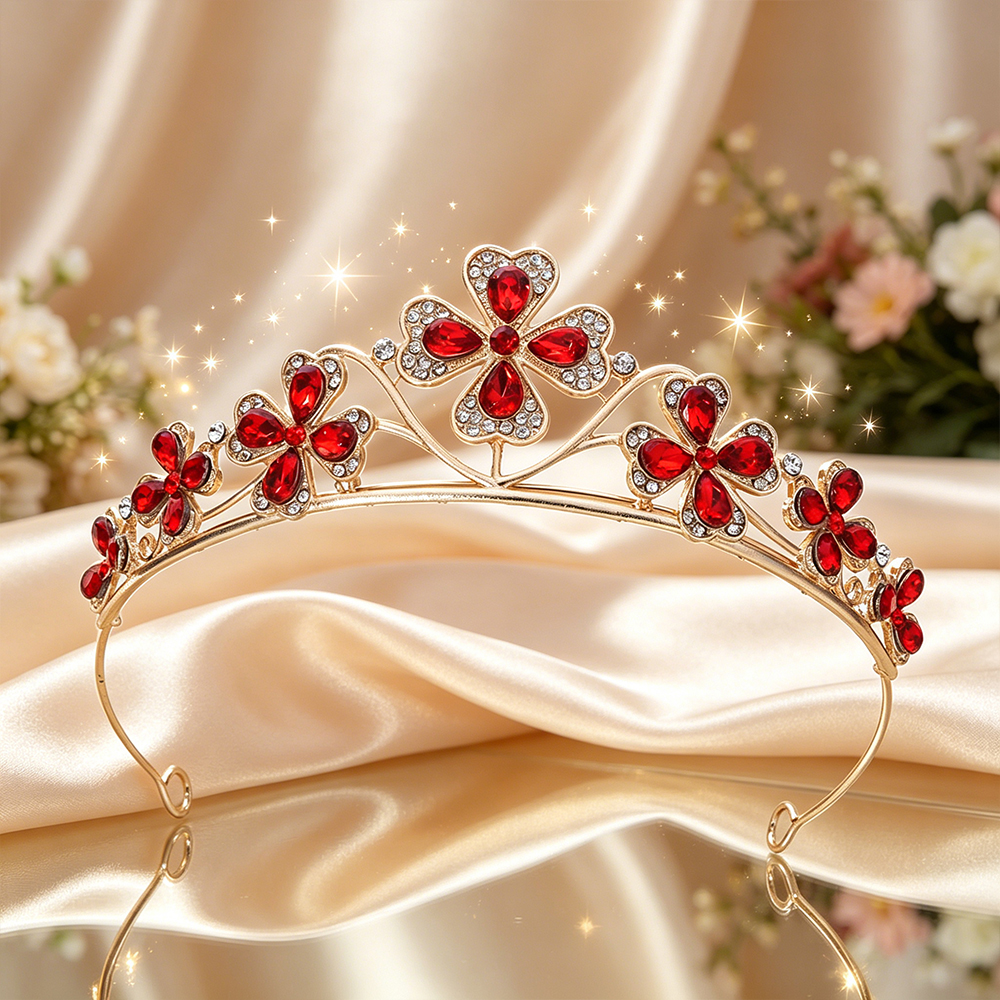 Four Leaf Clover Crystal Brida - Event & Party Supply incelemesi ve fiyatı