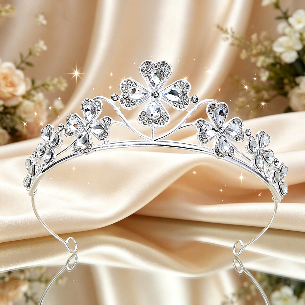 Four Leaf Clover Crystal Brida - Event & Party Supply incelemesi ve fiyatı