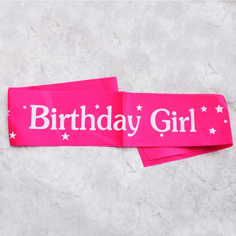 Birthday Girl Ribbons Shoulder - Birthday Sash Glitter incelemesi ve fiyatı