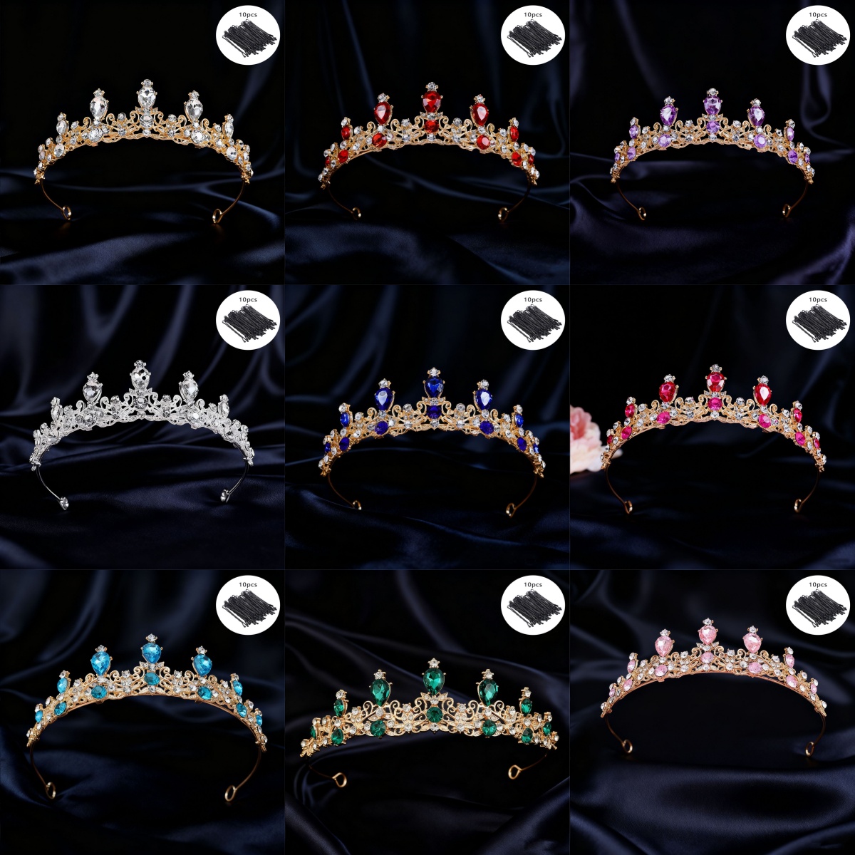 Bridal Tiara Vintage Scroll Rh - Event & Party Supply incelemesi ve fiyatı