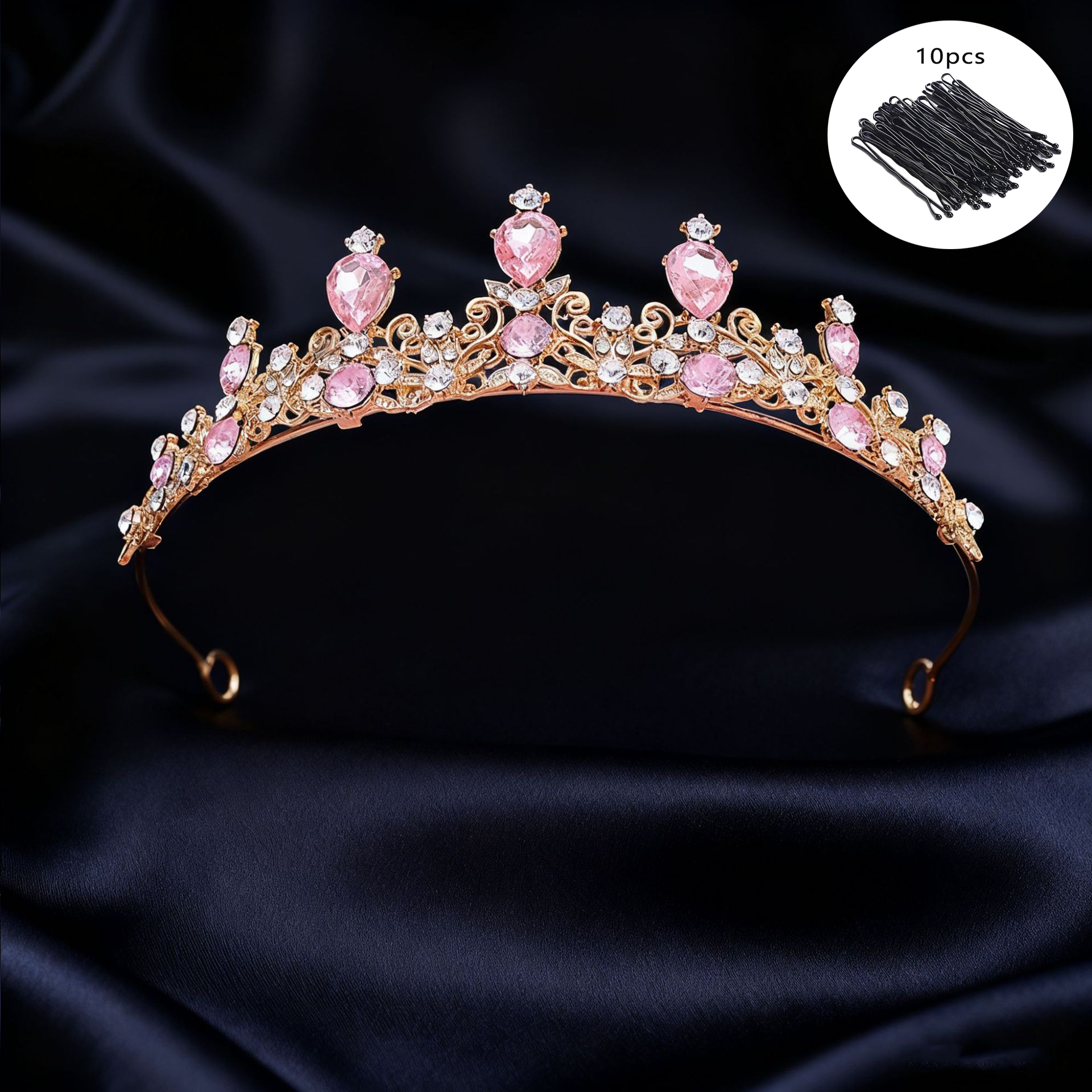 Bridal Tiara Vintage Scroll Rh - Event & Party Supply incelemesi ve fiyatı