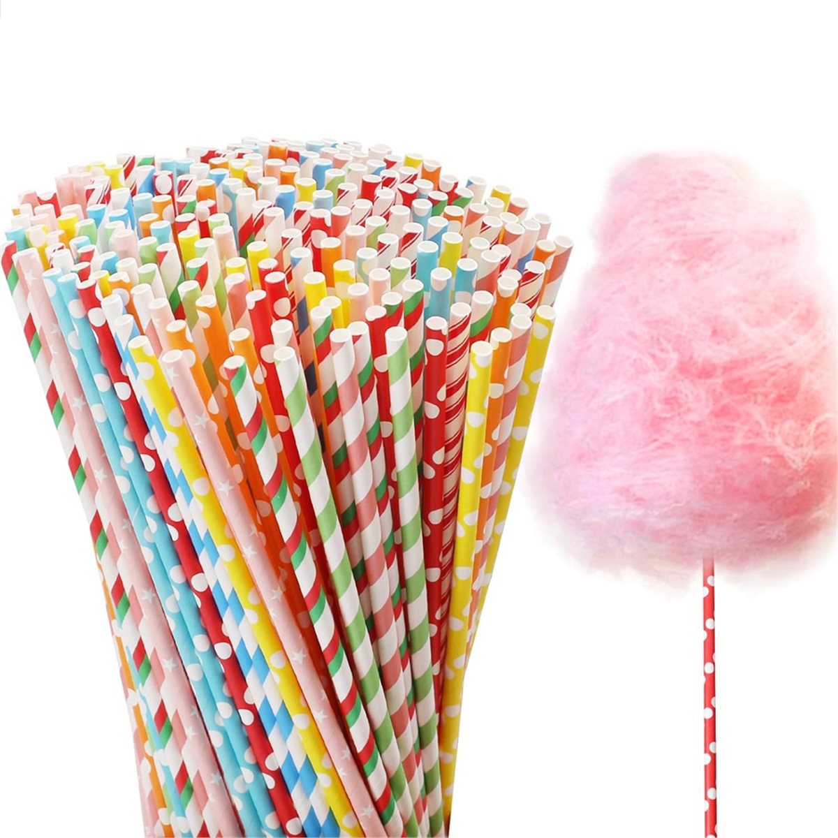 ABZT 200 Pieces Cotton Candy C - Cotton Candy Cone incelemesi ve fiyatı