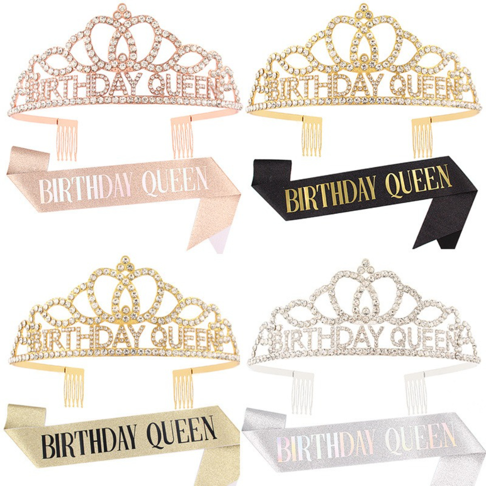 Rose Gold Glitter Birthday Que - Birthday Sash Glitter incelemesi ve fiyatı