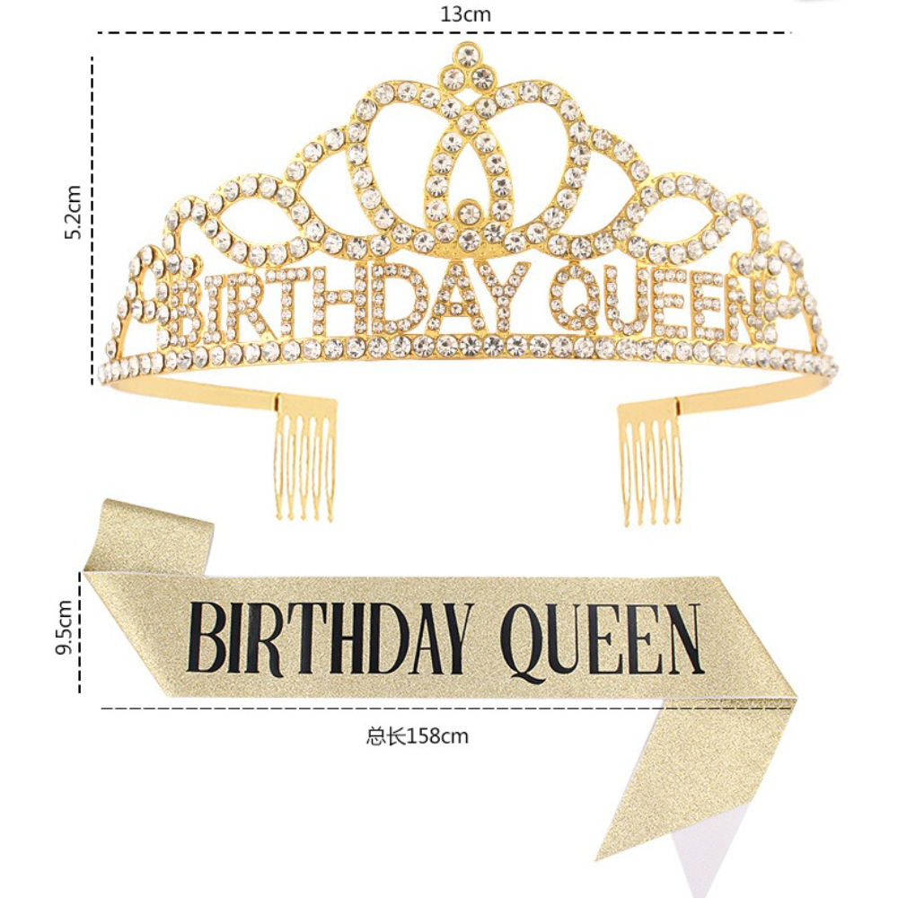 Rose Gold Glitter Birthday Que - Birthday Sash Glitter incelemesi ve fiyatı