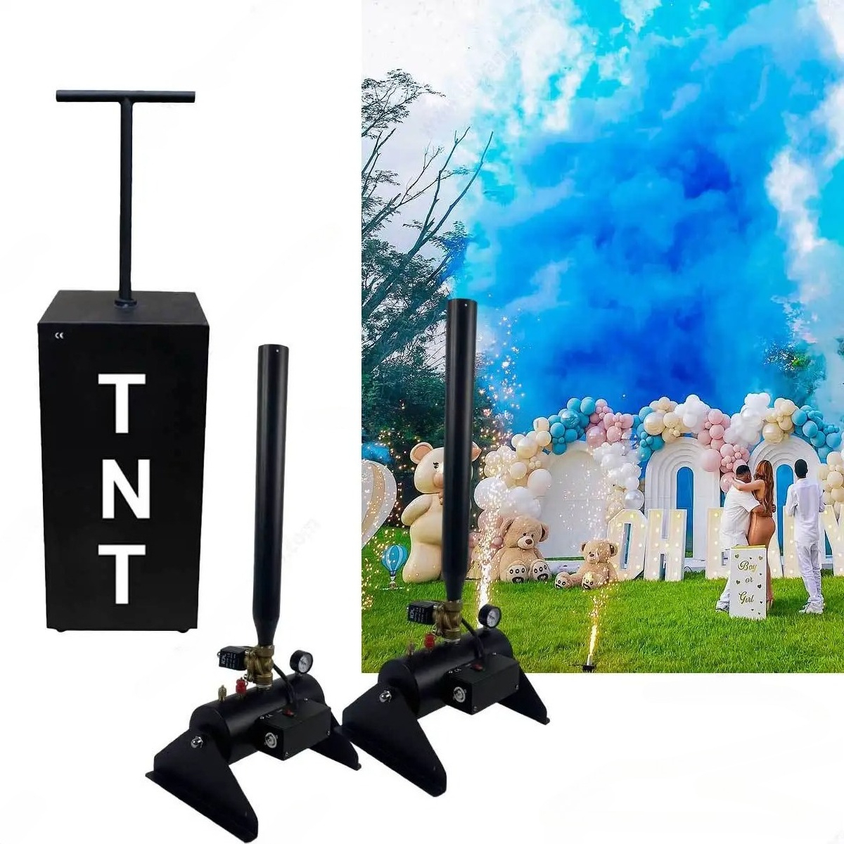 Popular Electronic Remote-cont - Confetti Cannon Tube incelemesi ve fiyatı