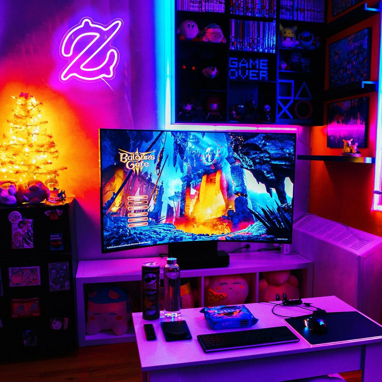 Gaming Scholar Neon Sign USB P - Neon Sign Party incelemesi ve fiyatı