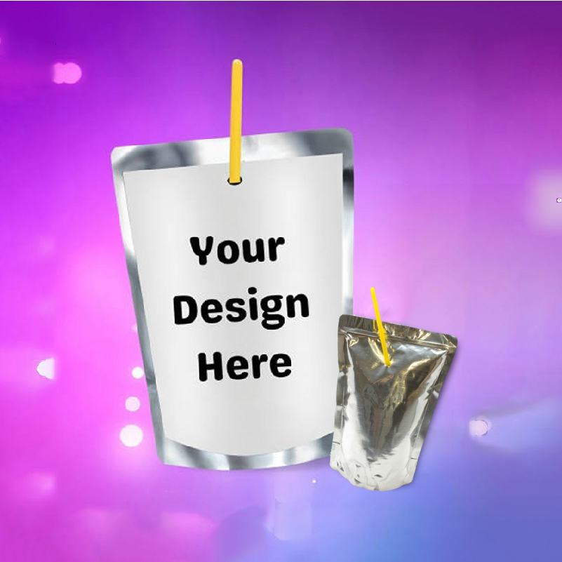 Custom Juice Pouch Label, Pers - Party Event Supplier incelemesi ve fiyatı