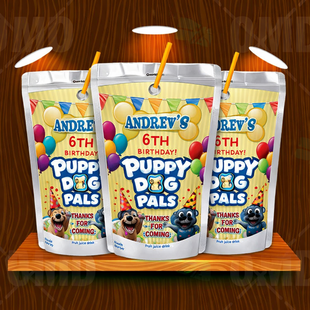 Custom Juice Pouch Label, Pers - Party Event Supplier incelemesi ve fiyatı