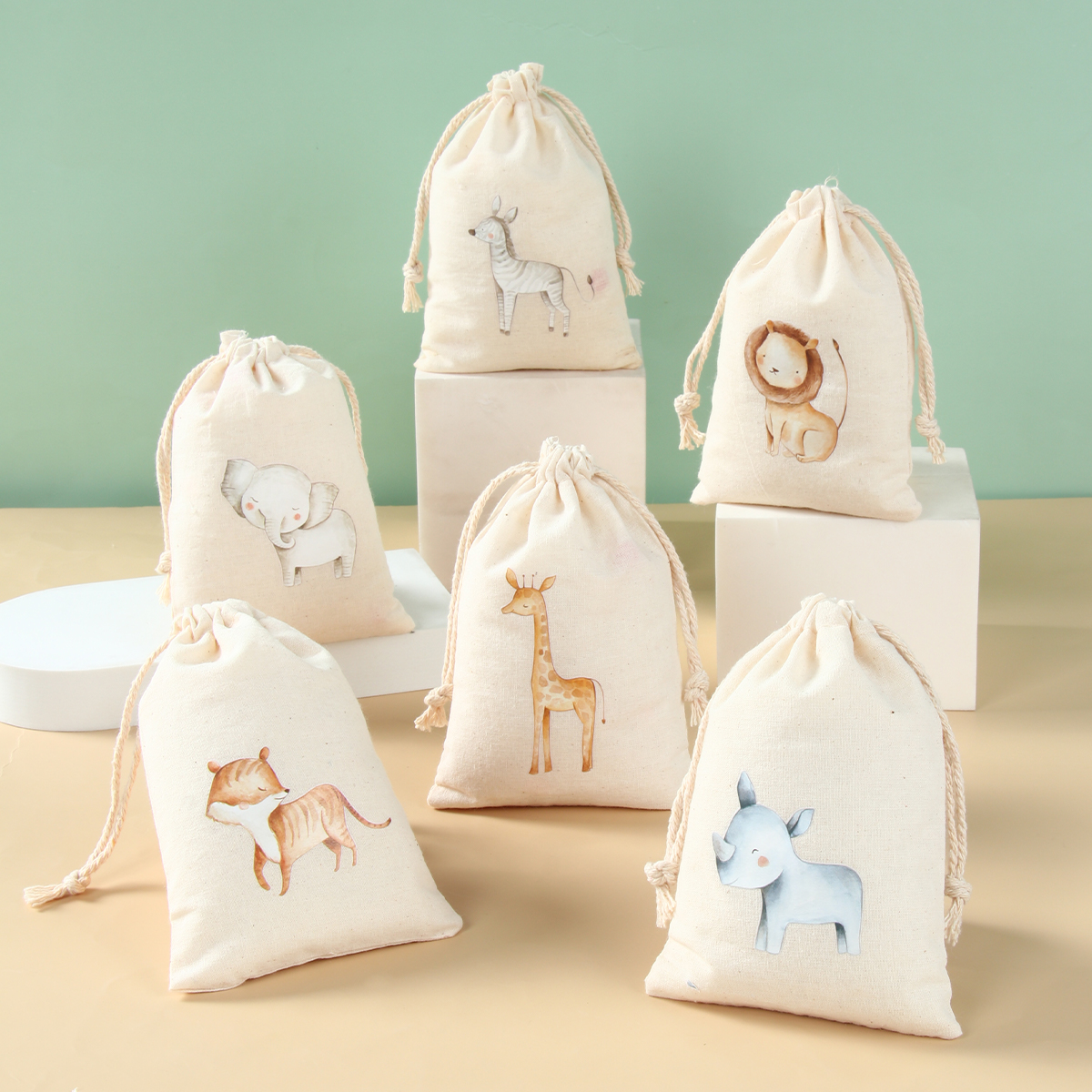 6pcs Animal Unicorn Dinosaur C - Cotton Candy Cone incelemesi ve fiyatı