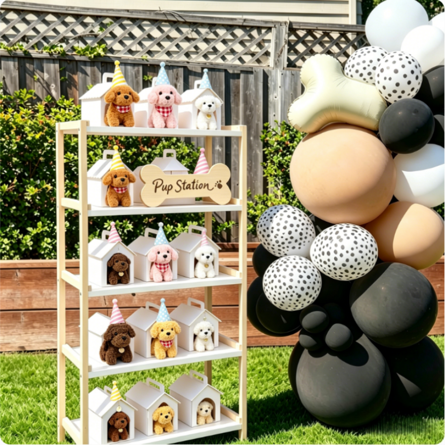 8-24Set Teddy Dogs DIY Adopt A - Event Party incelemesi ve fiyatı