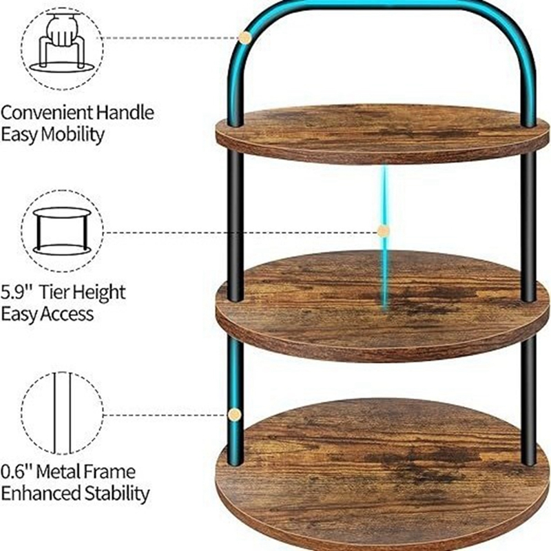ABLN-Wooden Cupcake Stand Dess - Cupcake Stand Tier incelemesi ve fiyatı