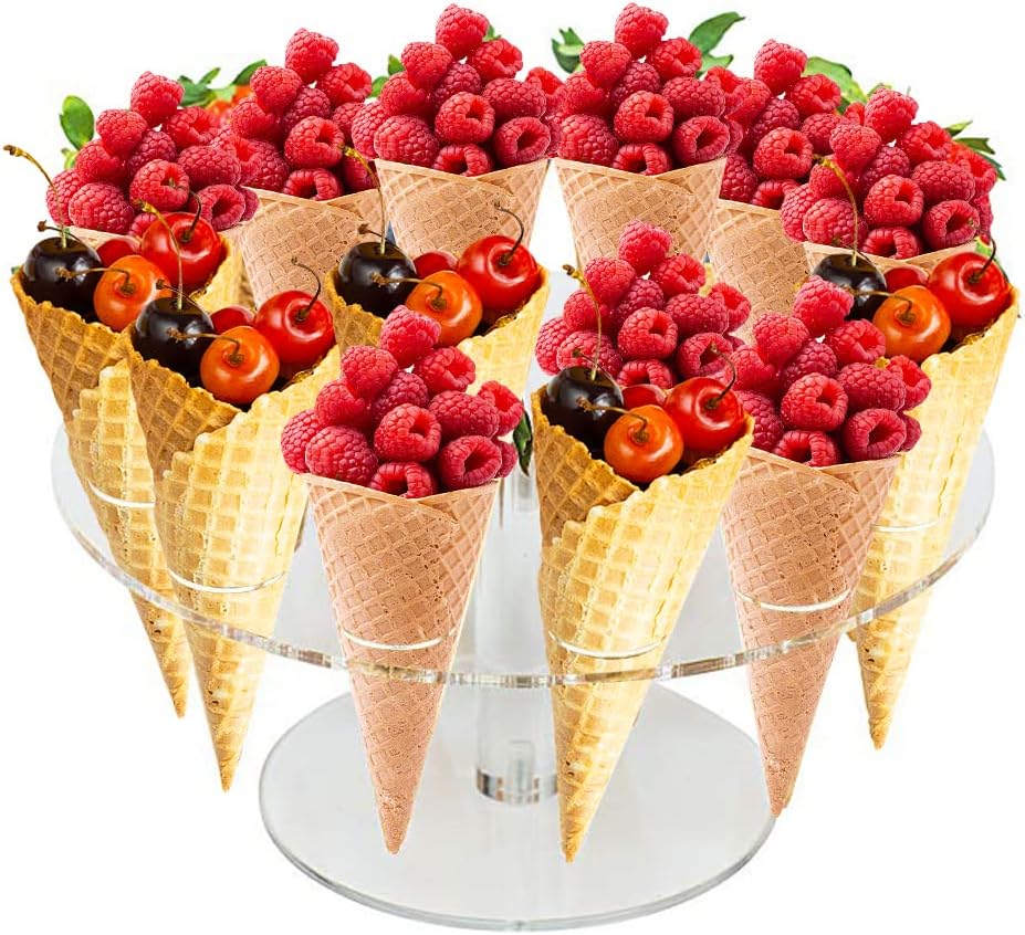 Ice Cream Cone Holder Acrylic  - Cotton Candy Cone incelemesi ve fiyatı