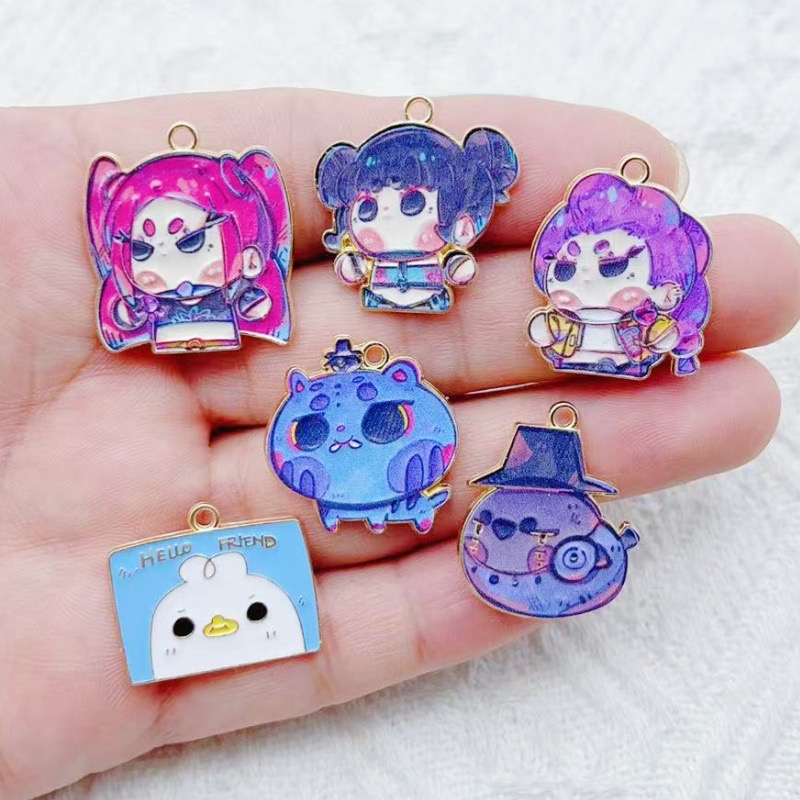10pcs Cartoon Anime Pendant Oi - Event Party incelemesi ve fiyatı
