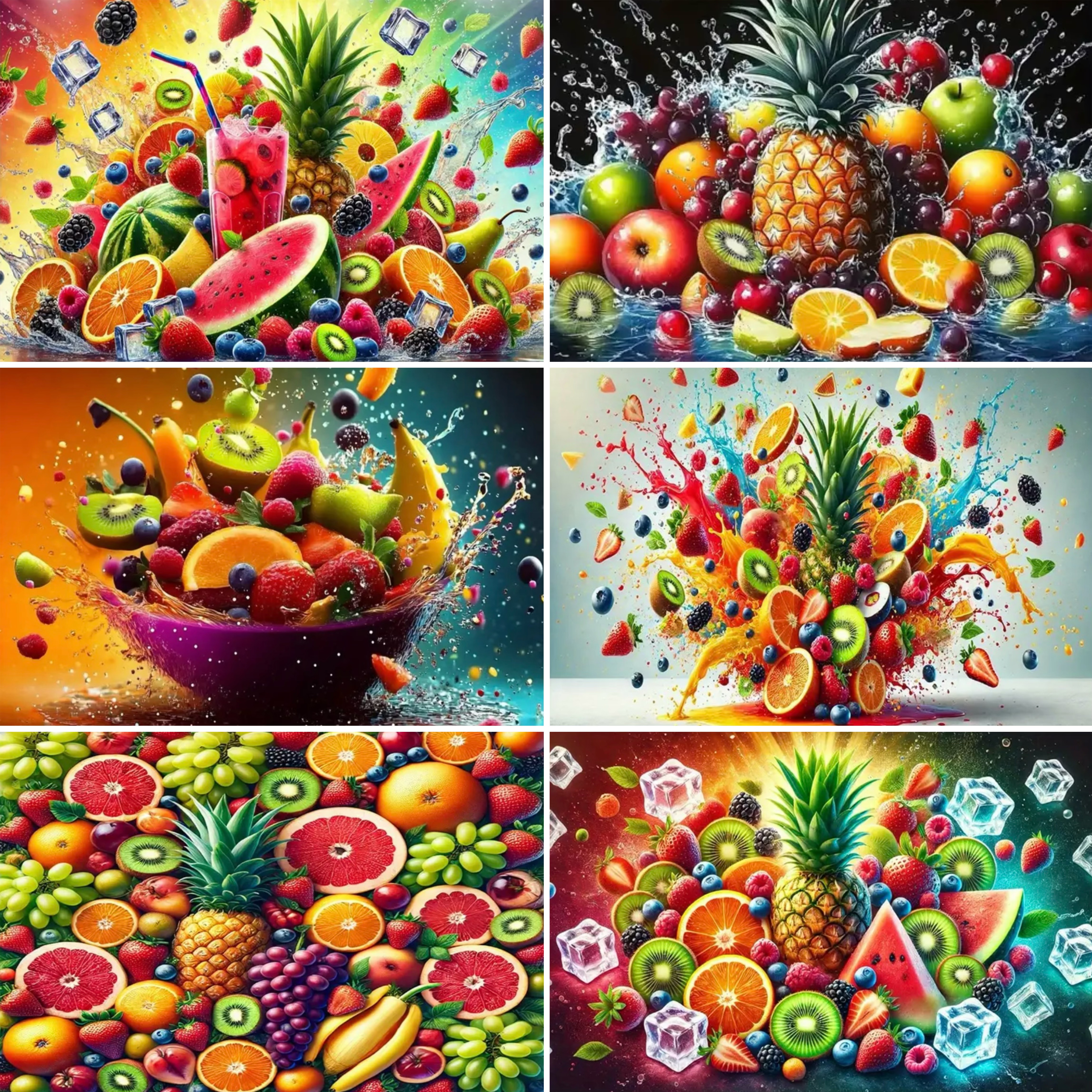 3D Colorful Fruit Party Decora - Party Event Supply Store incelemesi ve fiyatı