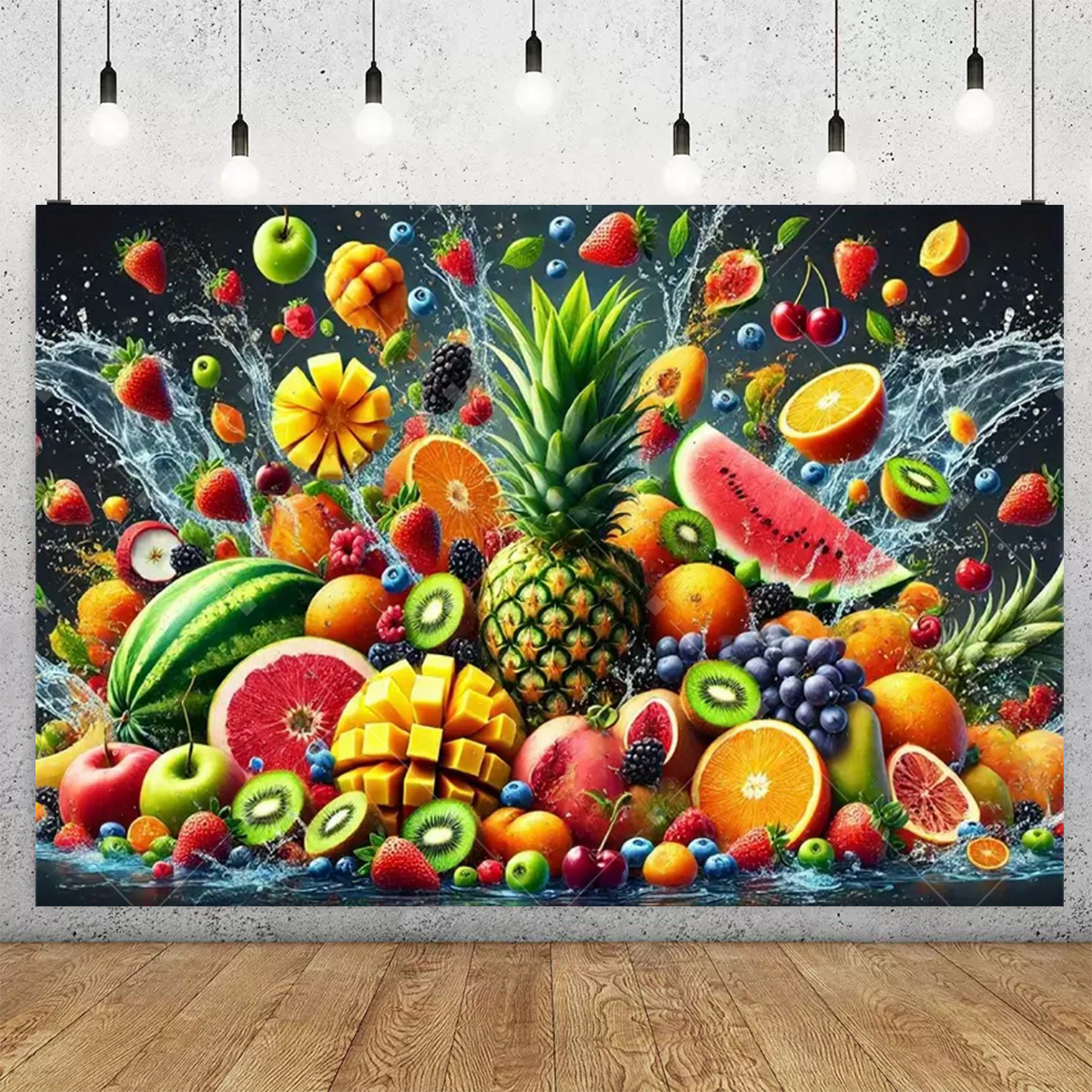 3D Colorful Fruit Party Decora - Party Event Supply Store incelemesi ve fiyatı
