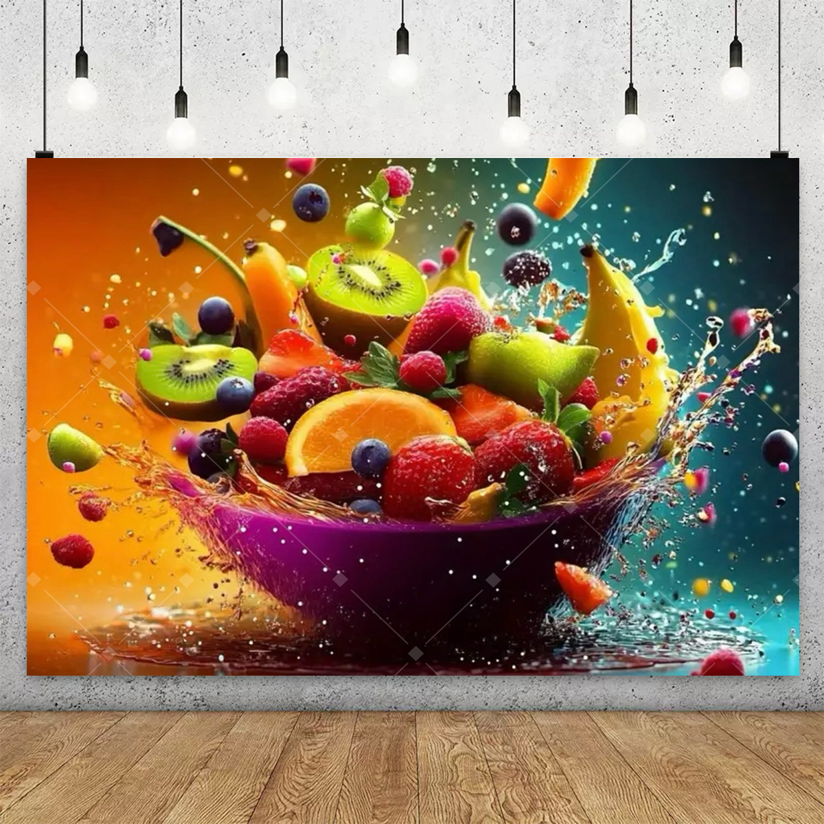 3D Colorful Fruit Party Decora - Party Event Supply Store incelemesi ve fiyatı
