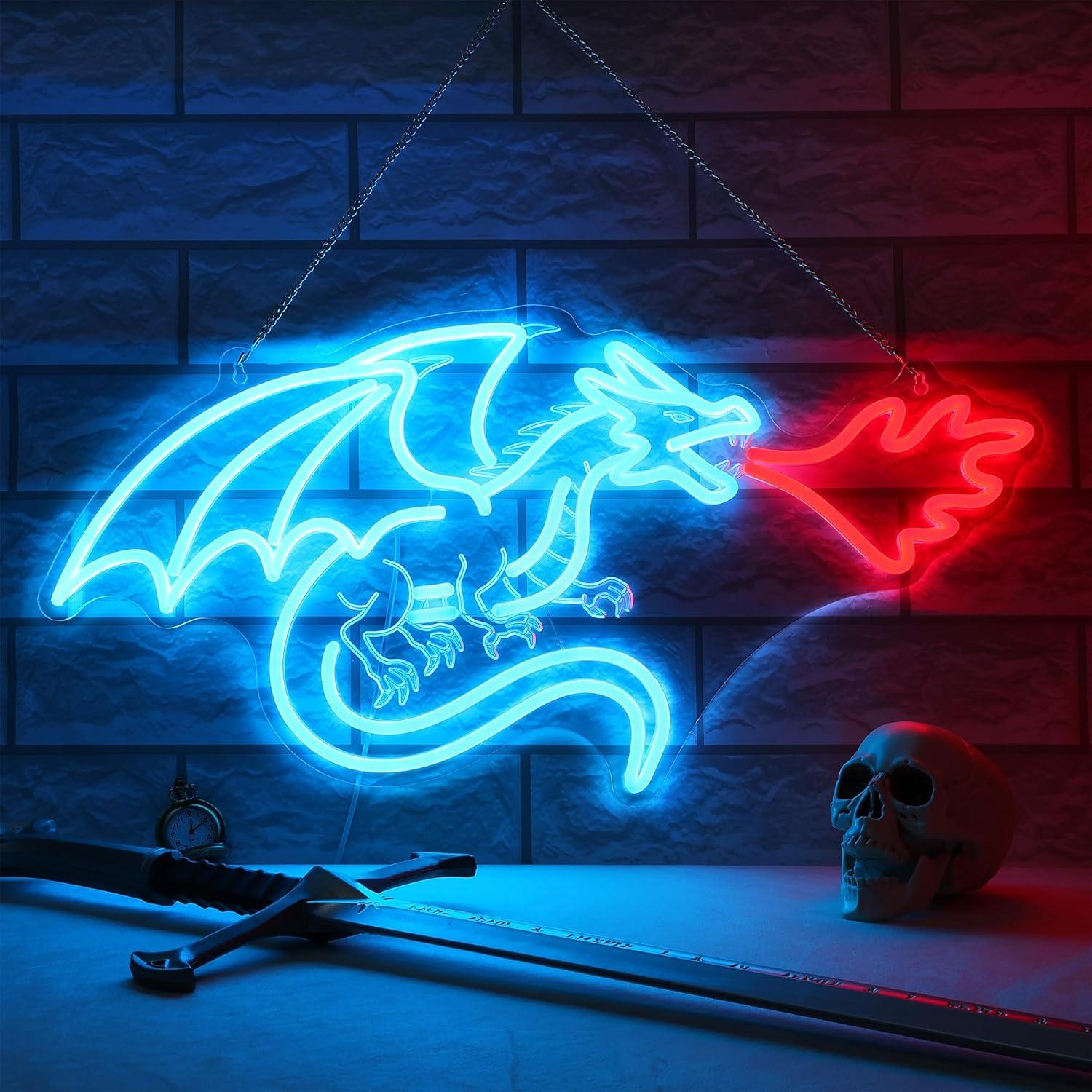 Dragon Neon Sign LED Dimmable  - Neon Sign Party incelemesi ve fiyatı