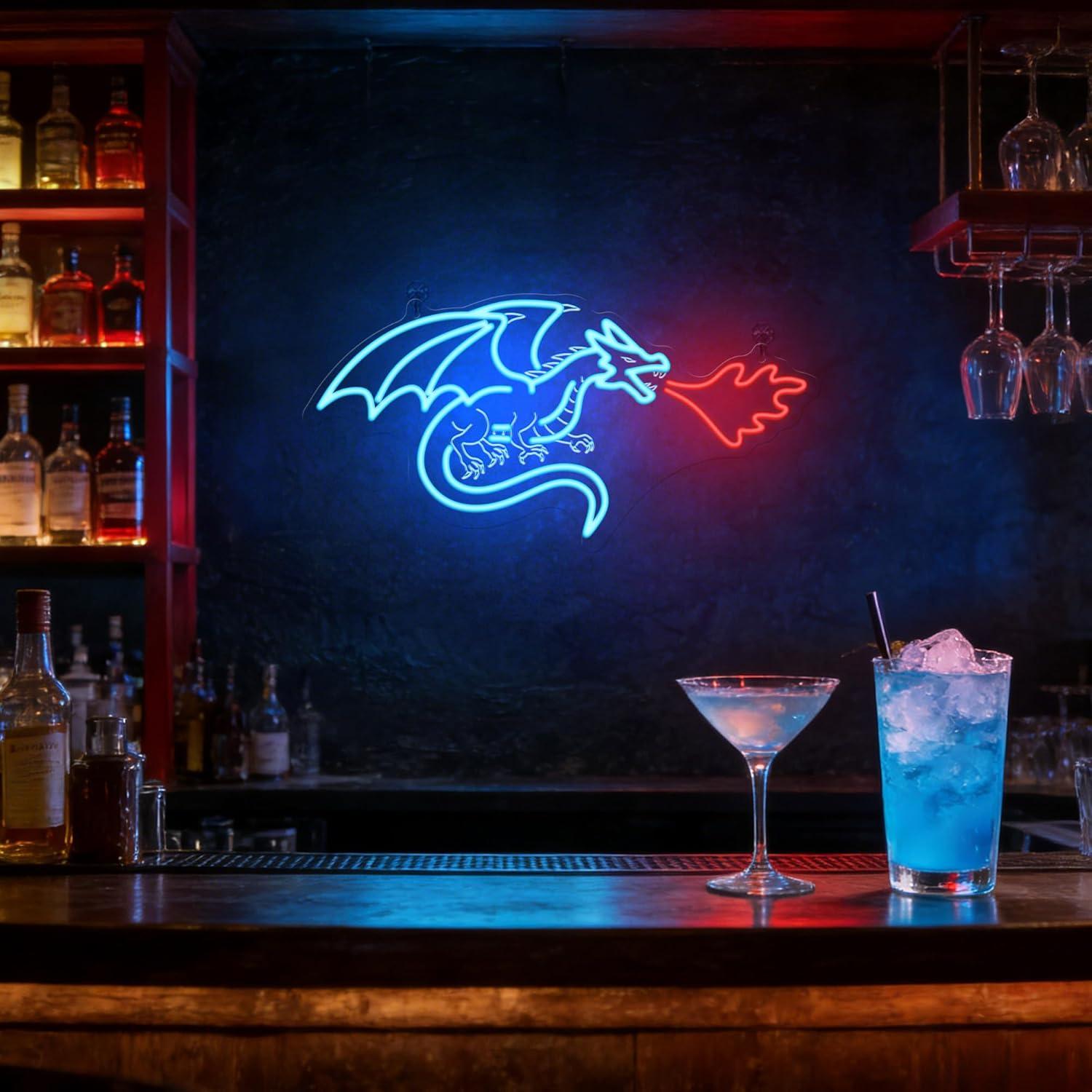 Dragon Neon Sign LED Dimmable  - Neon Sign Party incelemesi ve fiyatı