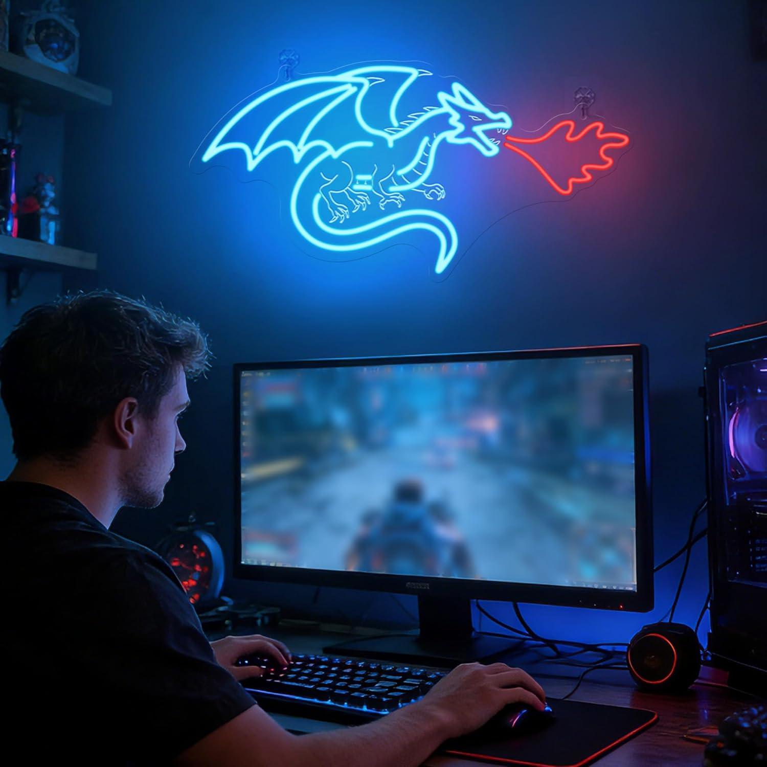 Dragon Neon Sign LED Dimmable  - Neon Sign Party incelemesi ve fiyatı