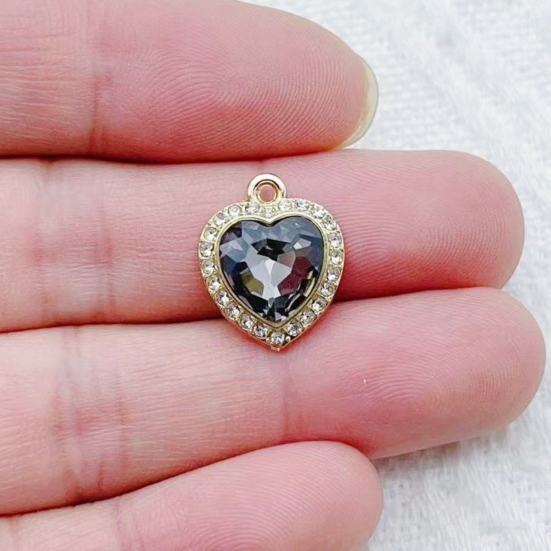 10pcs heart-shaped inlaid colo - Event Party incelemesi ve fiyatı