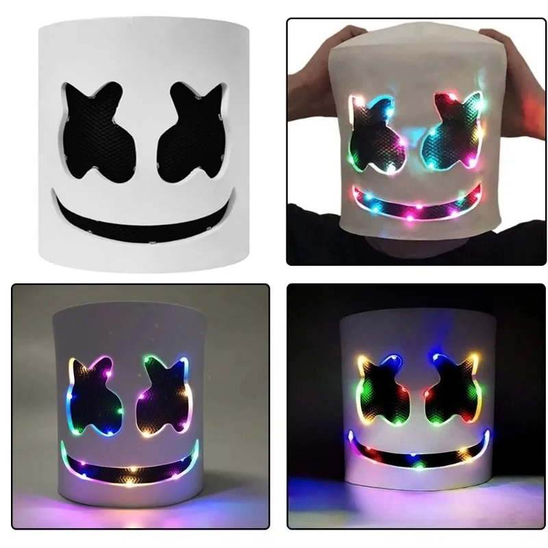 Cold light LED DJ mask lifelik - Event Party Dj incelemesi ve fiyatı