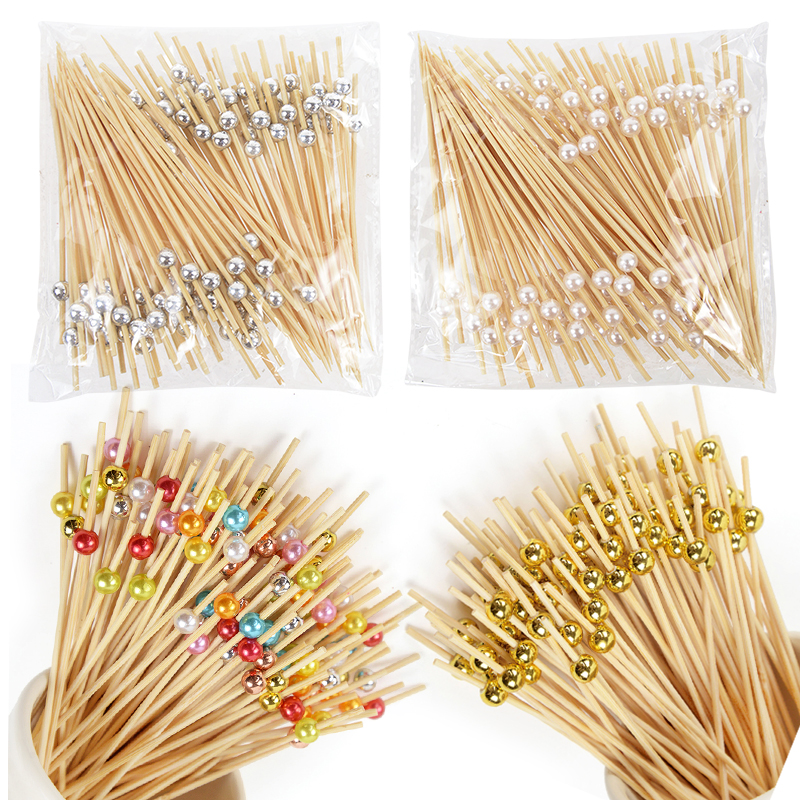 100Pcs Disposable Bamboo Skewe - Centerpiece Stick incelemesi ve fiyatı