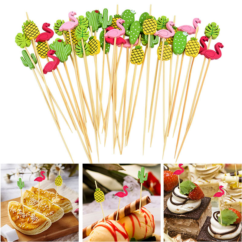 100Pcs Disposable Bamboo Skewe - Centerpiece Stick incelemesi ve fiyatı