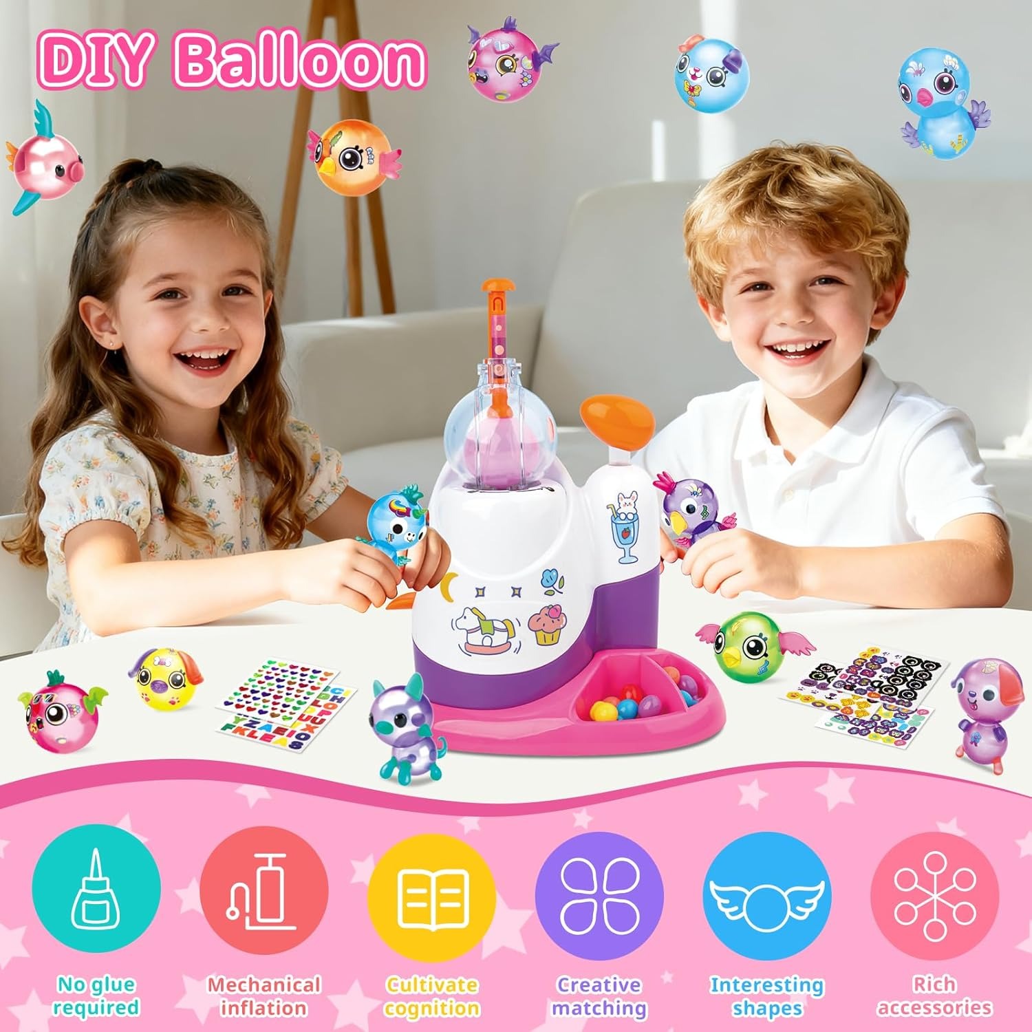 DIY Balloon Animal Kit with Pu - Balloon Pump Hand incelemesi ve fiyatı