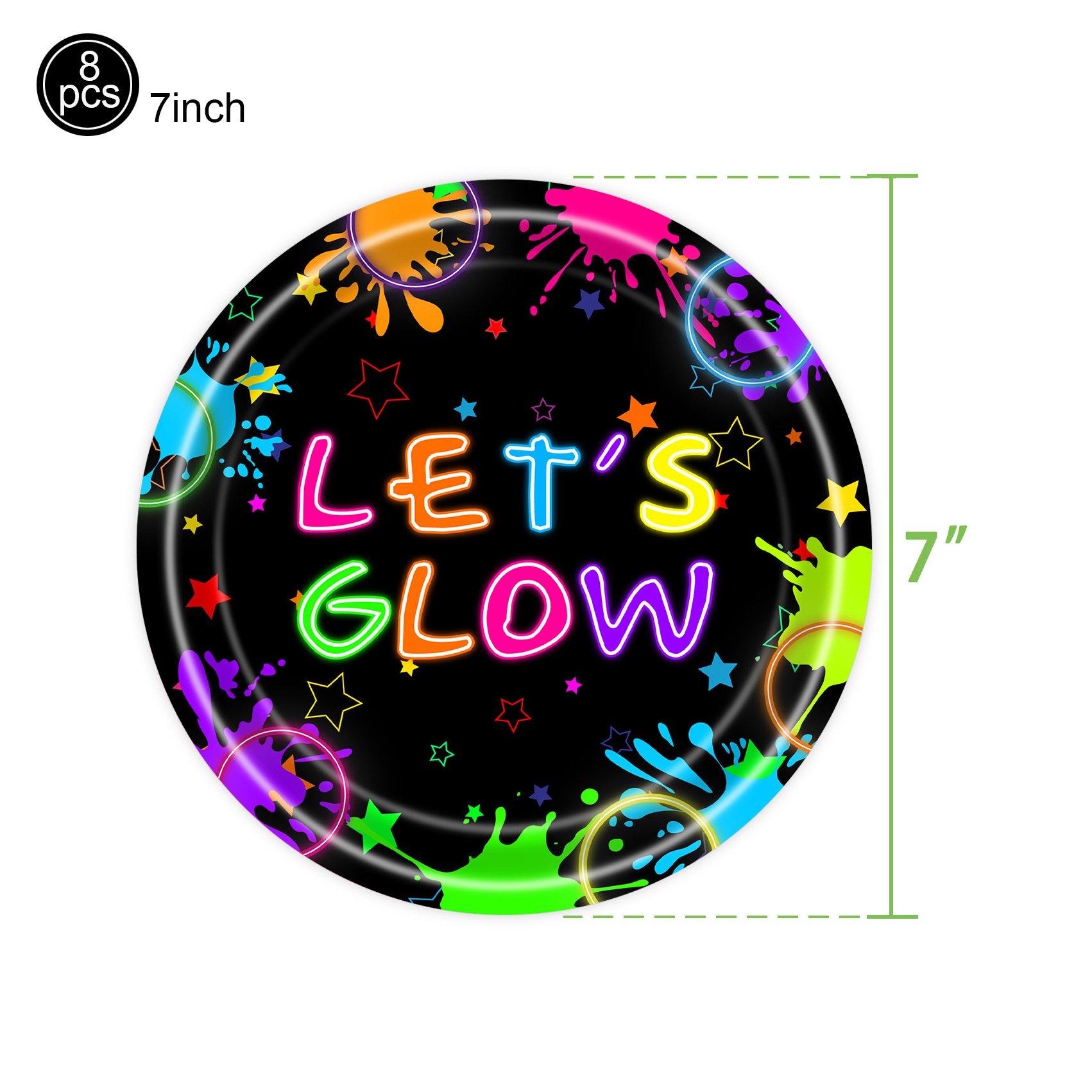 Neon Party Supplies Let Glow P - Let'S Party Event Supply incelemesi ve fiyatı