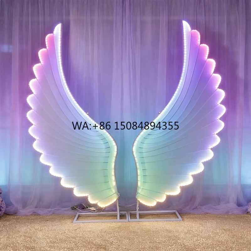 Glowing Angel Wings Light Prop - Event & Party Supply incelemesi ve fiyatı