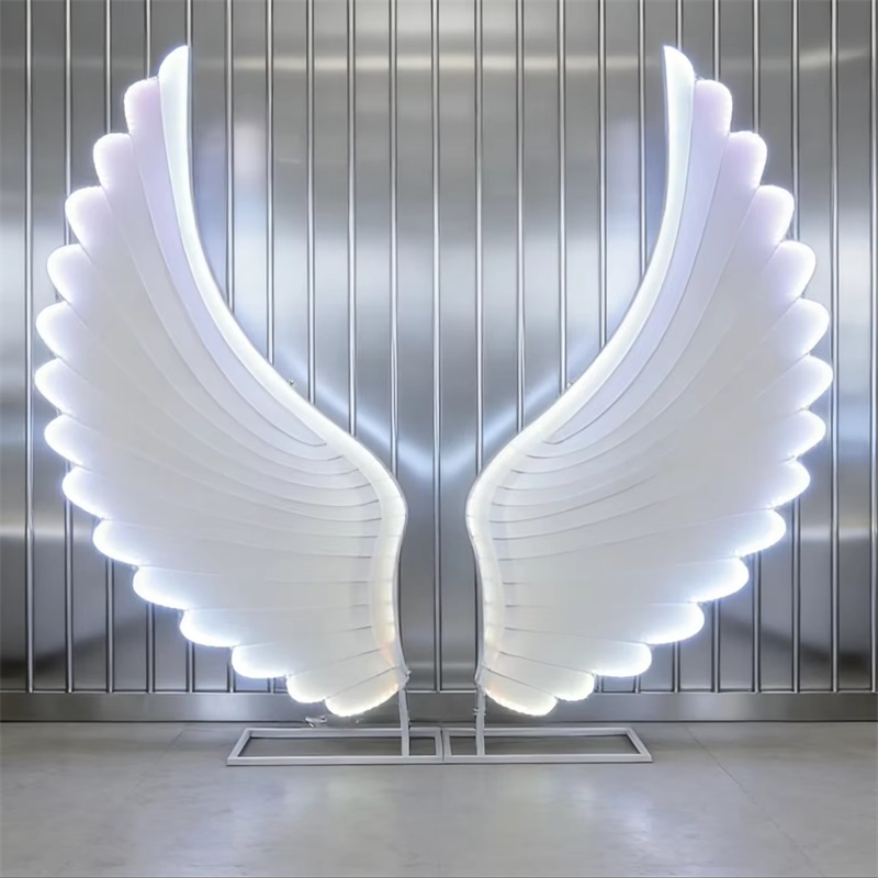 Glowing Angel Wings Light Prop - Event & Party Supply incelemesi ve fiyatı