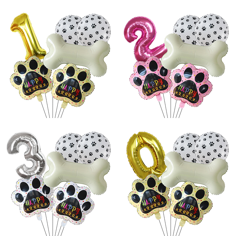 Gold WOOF Balloons, Dog Birthd - Let'S Party Event Supply incelemesi ve fiyatı