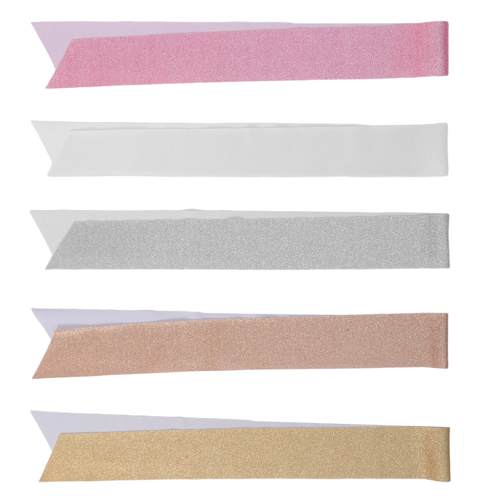5Pcs Blank Glitter Sashes DIY  - Birthday Sash Glitter incelemesi ve fiyatı