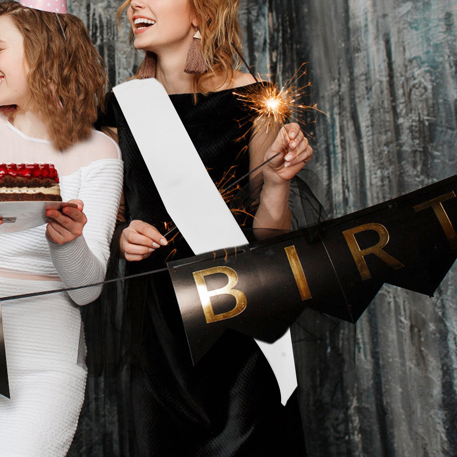 5Pcs Blank Glitter Sashes DIY  - Birthday Sash Glitter incelemesi ve fiyatı