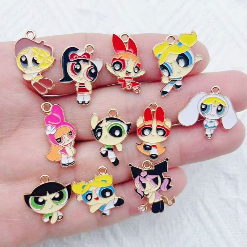 10pcs Alloy Oil-Dripping Carto - Event Party incelemesi ve fiyatı