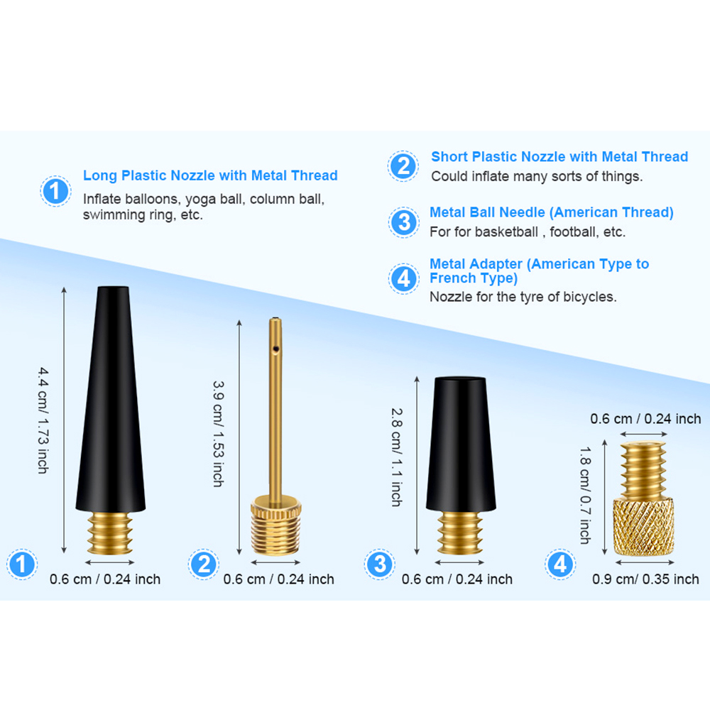 Tire Valve Adapter Ball Pump N - Balloon Pump Hand incelemesi ve fiyatı