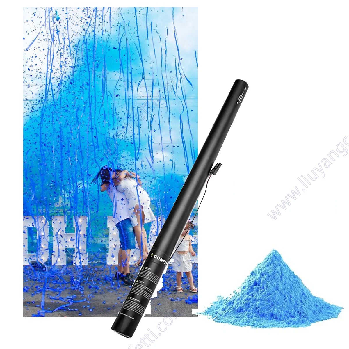 Stage Party Popper Spray Prop  - Confetti Cannon Tube incelemesi ve fiyatı