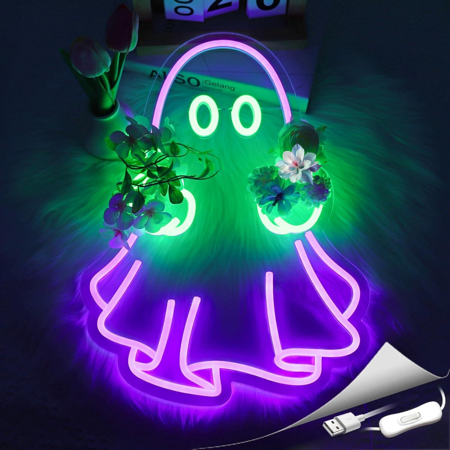 Ghost Neon Sign USB Powered LE - Neon Sign Party incelemesi ve fiyatı