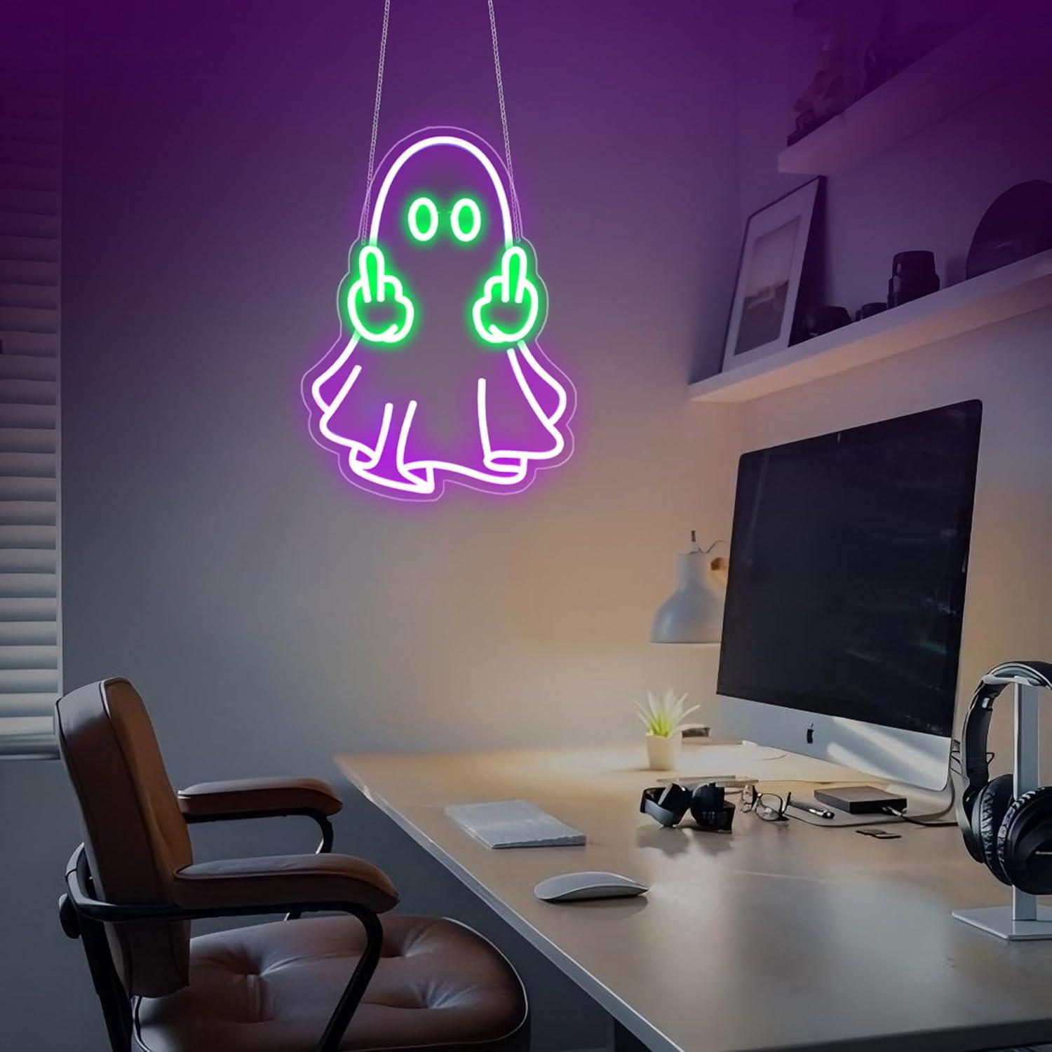 Ghost Neon Sign USB Powered LE - Neon Sign Party incelemesi ve fiyatı