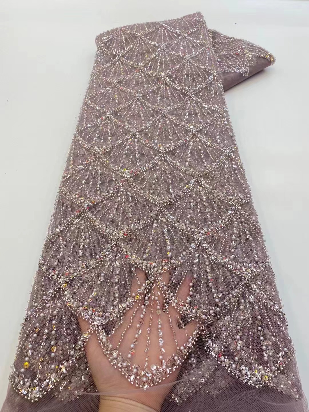 African Tulle Lace Fabric 2026 - Glitter Tablecloth incelemesi ve fiyatı