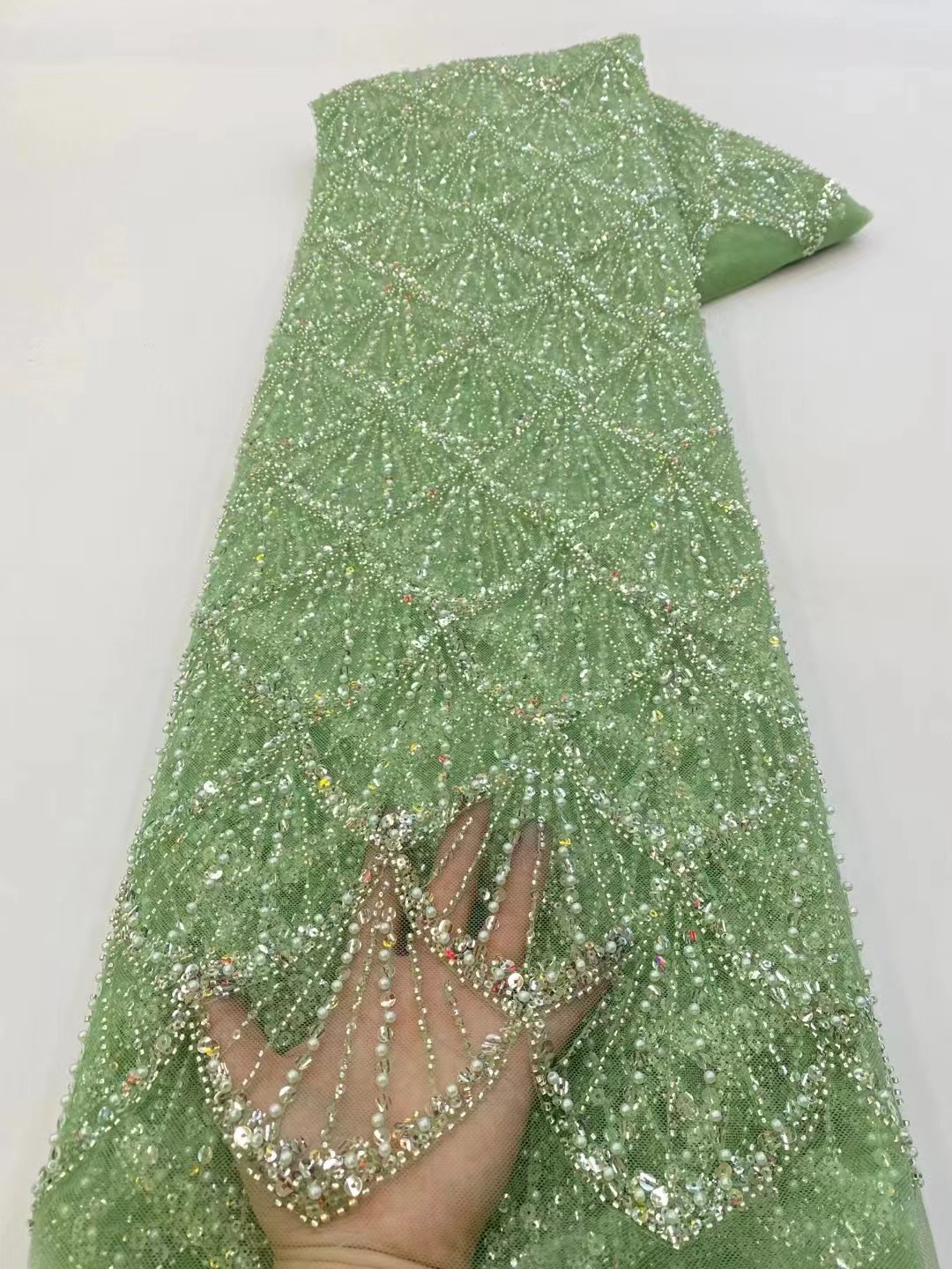 African Tulle Lace Fabric 2026 - Glitter Tablecloth incelemesi ve fiyatı