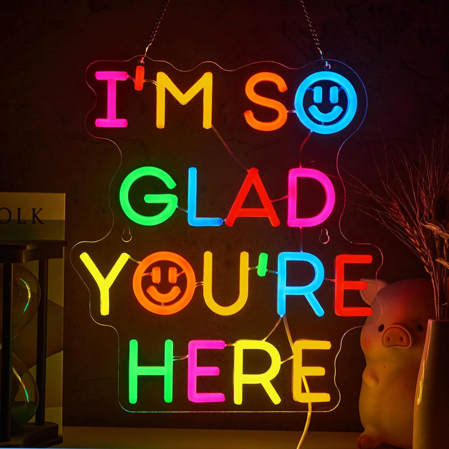  I'm So Glad You‘re Here Neon - Neon Sign Party incelemesi ve fiyatı