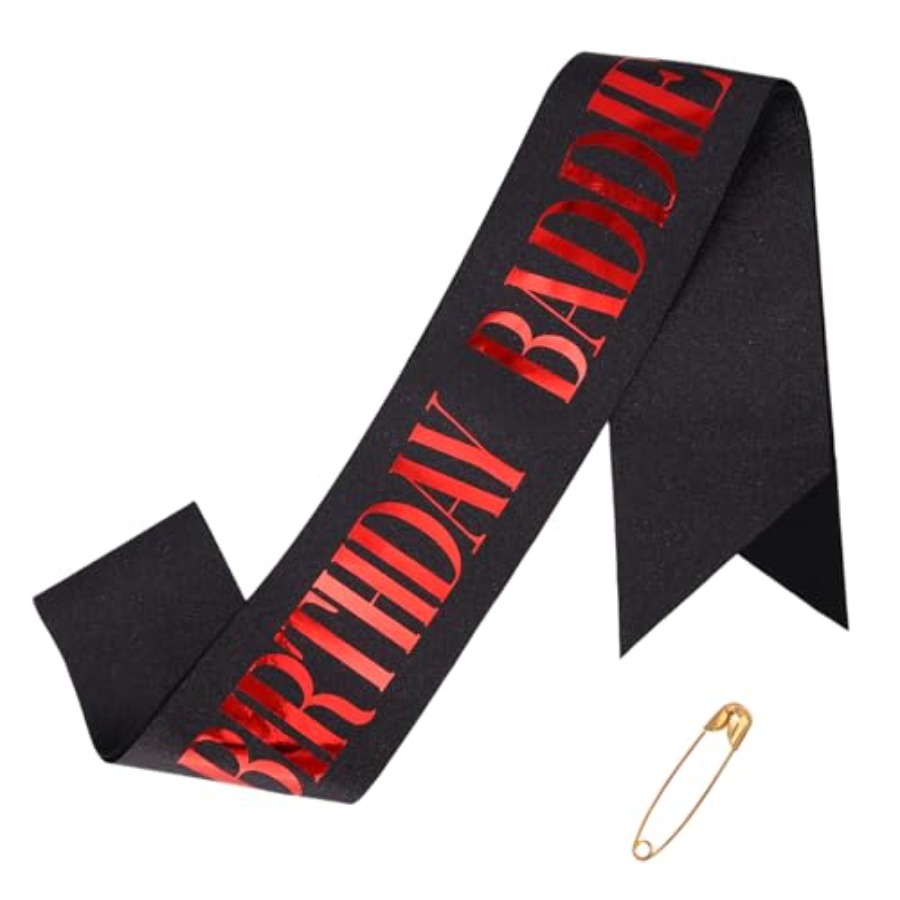 Birthday Baddie Sash, Glitter  - Birthday Sash Glitter incelemesi ve fiyatı
